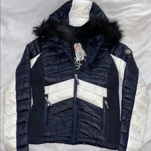 superdry puffy ski jacket